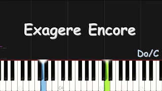 Josiane Nsimba - Exagere Encore | EASY PIANO TUTORIAL BY Extreme Midi