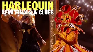 The Masked Singer Harlequin: Semi Finals, Clues, Performance & Guesses (Episode 7)