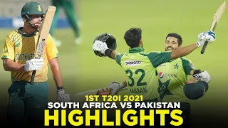 Full Highlights | South Africa vs Pakistan | 1st T20I, 2021 | CSA | MJ2A