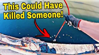 The Creepiest Magnet Fishing Find EVER - This Could Have Killed Someone!!!