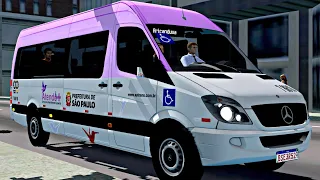 Mercedes-Benz Sprinter Bus Driving - Proton Bus Simulator Mods - Best Bus Simulator Gameplay