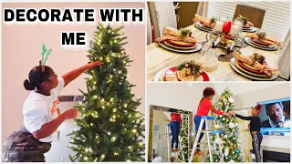 Vlogmas Day 1: DECORATE THE "NEW" HOUSE WITH ME | CHRISTMAS EDITION