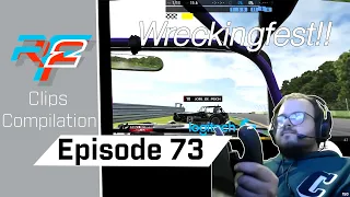 Episode 73 | Rfactor 2 Clips Compilation