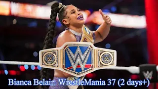 EVERY SMACKDOWN WOMEN'S CHAMPION (2016-2021) UPDATED