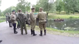 "Мы из будущего". Военно-историческая реконструкция. ВОООВИР "Товарищи по оружию".