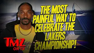 Snoop Dogg Gets New Lakers Championship Tattoo with Kobe Bryant Tribute | TMZ TV