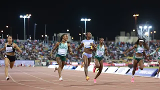 Wow!! ShaCarri Richardson 10.76 Destroyed Shericka Jackson & Dina Asher Smith