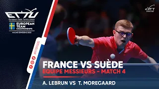 Alexis LEBRUN vs Truls MOREGAARD | France-Suède | Malmö 2023