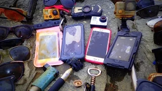 River Treasure: 4 iPhones, 2 GoPro's, Pentax WG2 And MOAR!!