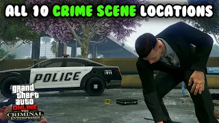 How to Unlock Service Carbine (M16) in GTA Online | All 10 Crime Scene Locations