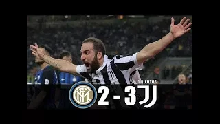 Inter vs Juventus 2 3 Highlights 28 04 2018 ITA