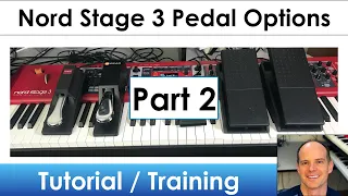Nord Stage 3 | Learn All About the Pedal Options (Part 2)