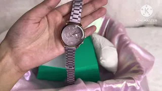 Dressberry women watch| matt purple| myntra haul