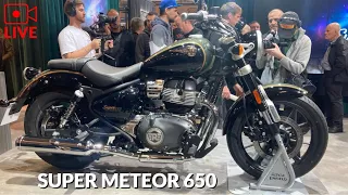 Royal Enfield SUPER METEOR 650 - EICMA 2022 LIVE LAUNCH