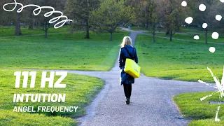 111 Hz Pure Tone | Angel Frequency | Intuition - trust yourself! | 8 Hours