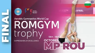 RomGym Trophy 2023 | Final | Mixed Pairs - MANOLOV Hristo, IVANOVA Borislava (BUL)