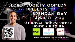 Secret Society Comedy Presents: Brendan Gay 4/21/23