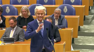 Wilders (PVV) is WOEST: Rutte kan niet toezeggen dat NL'ers niet doodvriezen komende winter!