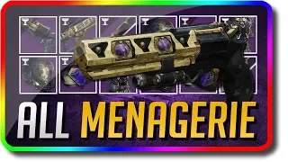 Destiny 2 - How To Get All Menagerie Gear (Destiny 2 Opulence Menagerie Rune Combos)