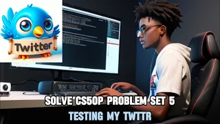 SOLVE CS50 PYTHON PROGRAMMING : TESTING MY TWTTR ( 2024 HARVARD FREE COURSE )