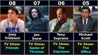 Top 50 Greatest TV Show Characters of All Time.