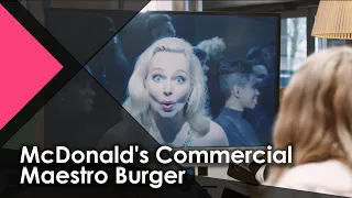 Prize Winning McDonald's Commercial | Maestro Burger - Wendy Kokkelkoren (Live Music Video)