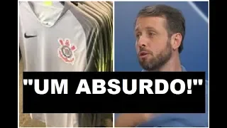 Jornalista DESABAFA e SE REVOLTA com verde na camisa do Corinthians!