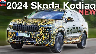 All New 2024 Skoda Kodiaq - REVEALED in Camo