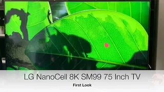 LG 8K NanoCell TV Hands On