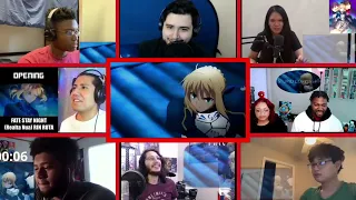 Fate stay night: unlimited blade works (Ps Vita) opening reaction mashup