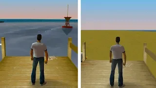 GTA Vice City with NO WATER... What Does It Look Like?