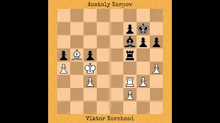 Viktor Korchnoi vs Anatoly Karpov | Candidates Final (1974) #chess