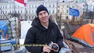 American director in revolutionary Kyiv. Робота американця на Михалівській січі.