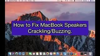 Macbook Pro Speakers Crackling/Buzzing | Macbook Speakers Not Working Properly