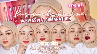 Barenbliss Apple Makes Adorable Mousse Tint Swatches! #BiSwatchaton