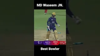 Muhammad Waseem Best Bowler #cricket #shorts