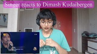 Singer reacts to "SOS d'un terrien en détresse" by Dimash Kudaibergen