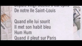 Zaz sous le ciel de paris LYRIC