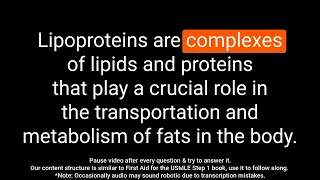 A Comprehensive Review of Key Enzymes in Lipid Transport for USMLE Step 1