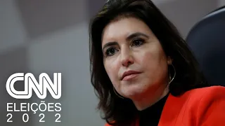 Análise: MDB oficializa candidatura de Tebet à Presidência | LIVE CNN