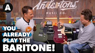 Why Every Guitarist Can Play a Baritone Guitar! - Squier Baritone Cabronita Teles