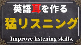 【圧巻の555 厳選フレーズ】猛リスニングで英語耳・英語脳を鍛える！