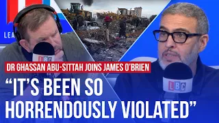 'Half of my patients in Gaza are children', says reconstructive surgeon | James O'Brien on LBC