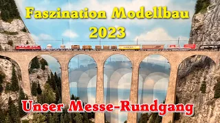 Faszination Modellbau 2023 Friedrichshafen, Messe-Rundgang (2,7K HD)