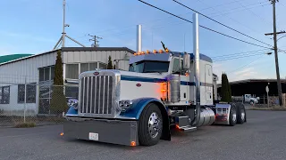 Установка козырьков на фары и ответы на некоторые вопросы Peterbilt 389￼