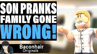 Son Pranks Family, GONE WRONG! | Brookhaven Movie Roblox