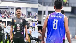 mizo player chuai theilo Biakmuana Pro volleyball league 2024 ah a hmel kan hmu leh ta