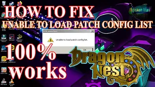 DRAGON NEST SEA | How to fix unable to load patch config list (E:5) problem in - Apakah Bisa