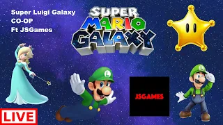 Super Mario Galaxy Live Stream CO-OP Ft JSGames Part 6 Next Stop To The Kitchen & Bedroom