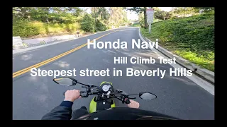 Honda navi Hill climb test and ride